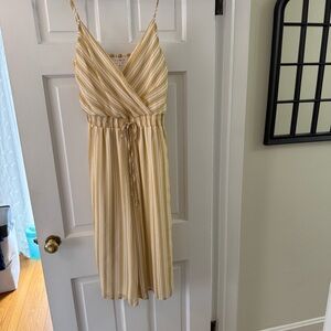 Striped Yellow Romper